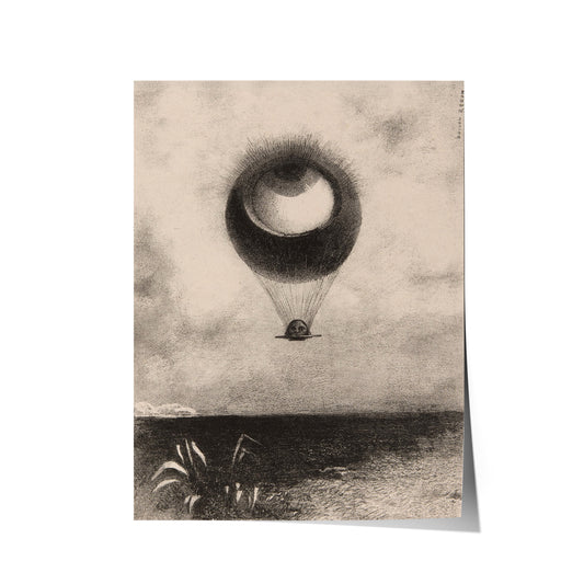 Eye-Balloon | Odilon Redon | 1878