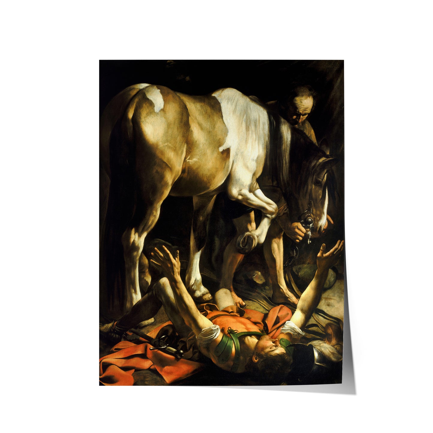 Conversion On The Way to Damascus | Caravaggio | 1601