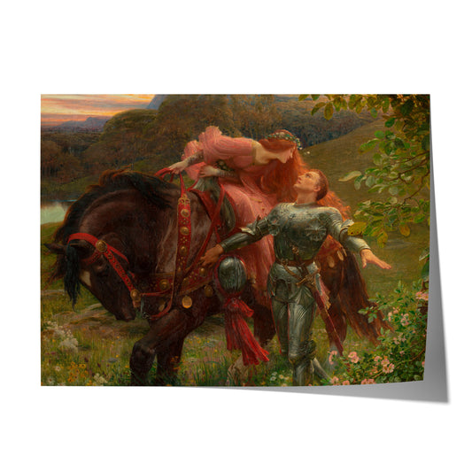 La Belle Dame sans Merci | Sir Frank Dicksee | 1901