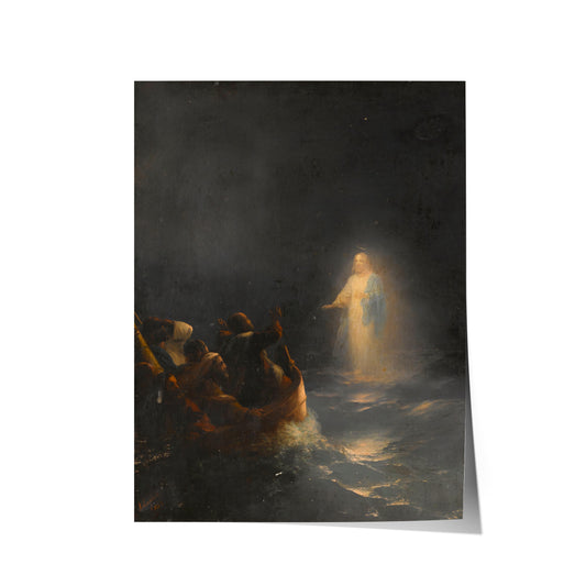 Jesus Walking on Water | Ivan Aivazovsky | 1863