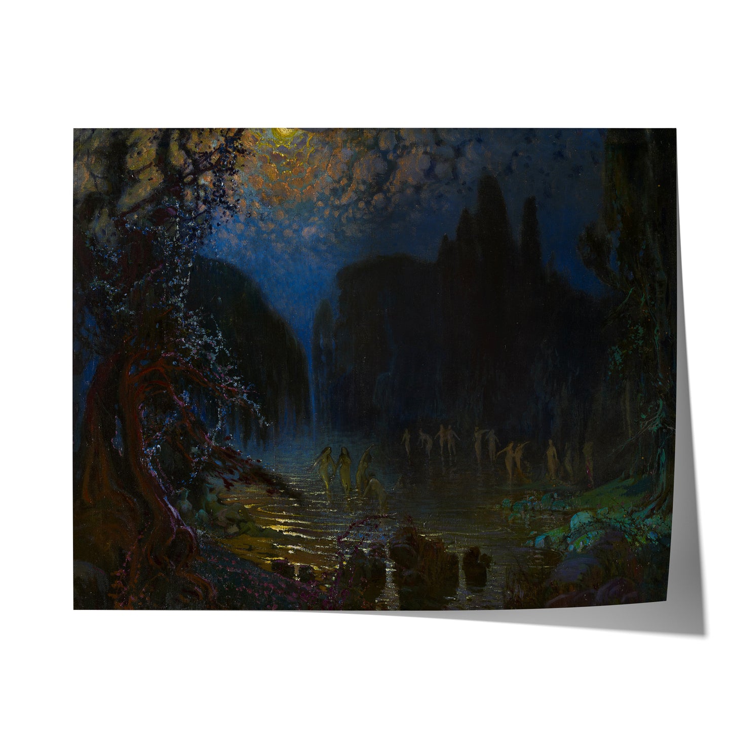 Nymphs Bathing | Antonio Muñoz Degrain | c. 1915