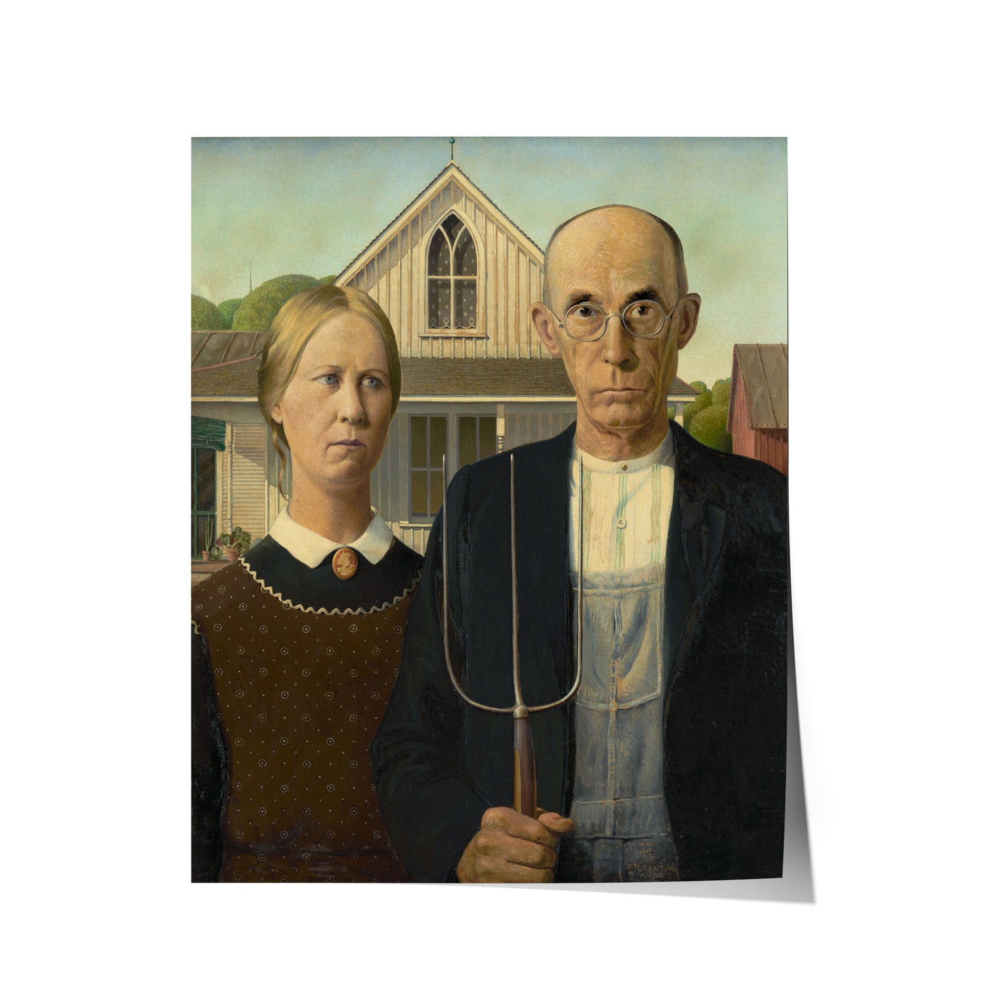 American Gothic | Grant Wood | 1930