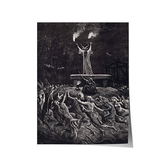Dance of the Sabbath | Émile-Antoine Bayard | 1870
