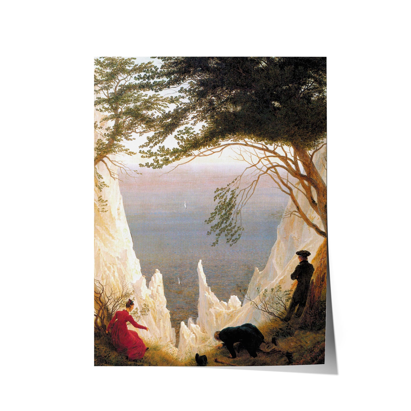 Chalk Cliffs on Rügen | Caspar David Friedrich | 1818