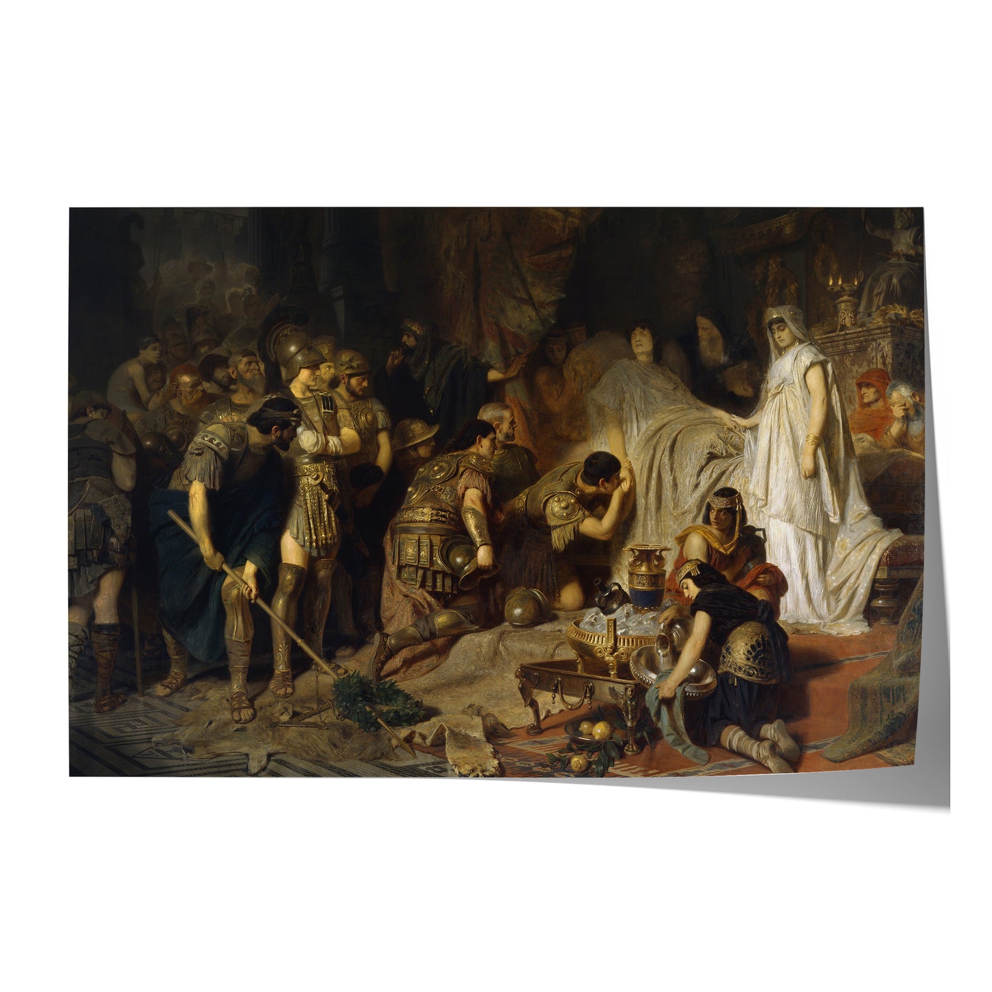 Alexander the Great Dying | Karl von Piloty | 1885-1886