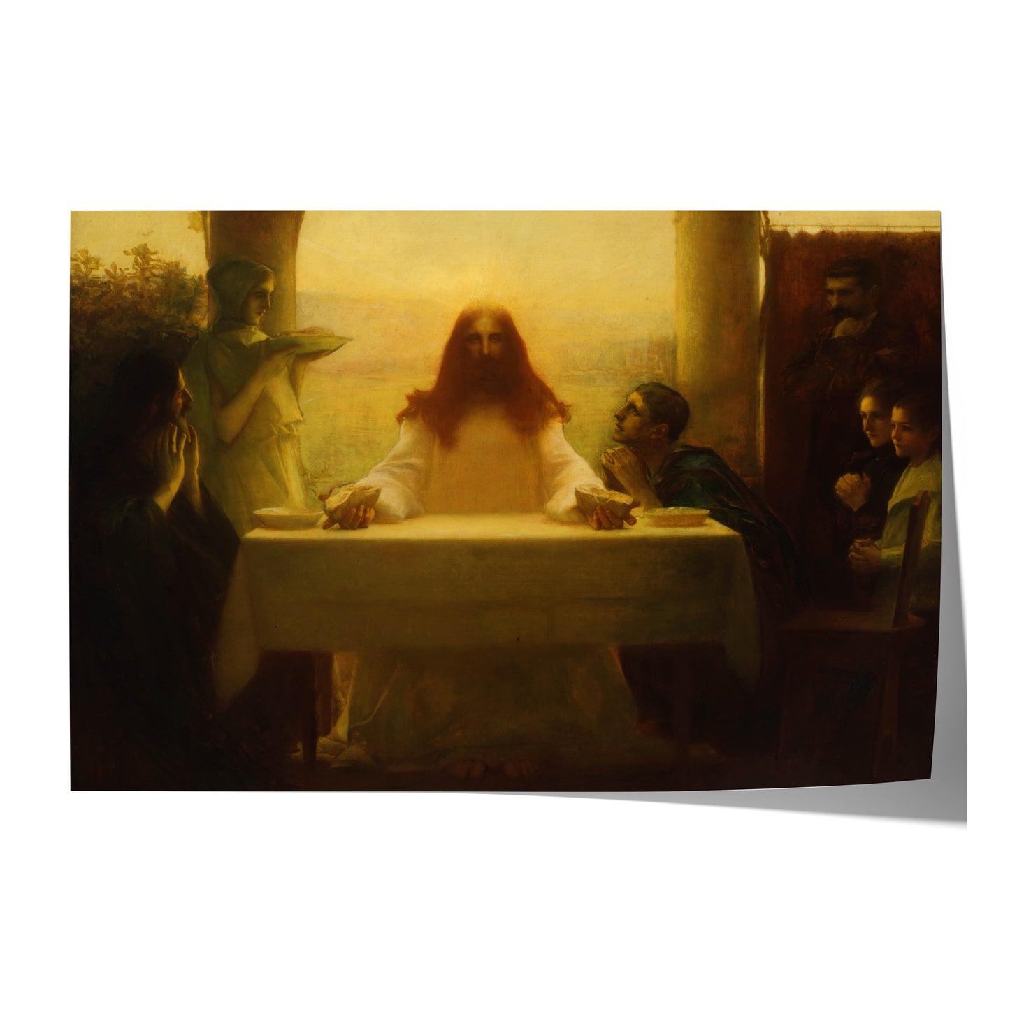 Christ and the Disciples at Emmaus | Pascal Dagnan-Bouveret | 1896-97