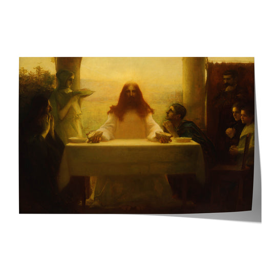 Christ and the Disciples at Emmaus | Pascal Dagnan-Bouveret | 1896-97