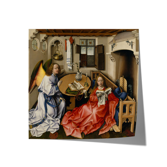Mérode Altarpiece: The Annunciation | Robert Campin | c. 1427-32