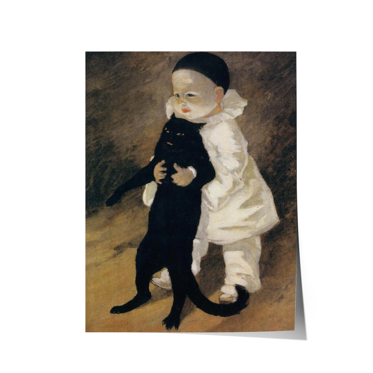 Pierrot and the Cat | Théophile Steinlen | 1889
