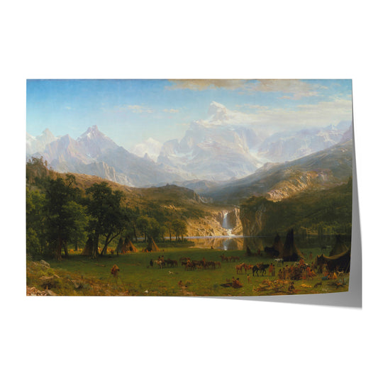 The Rocky Mountains, Lander's Peak | Albert Bierstadt | 1863