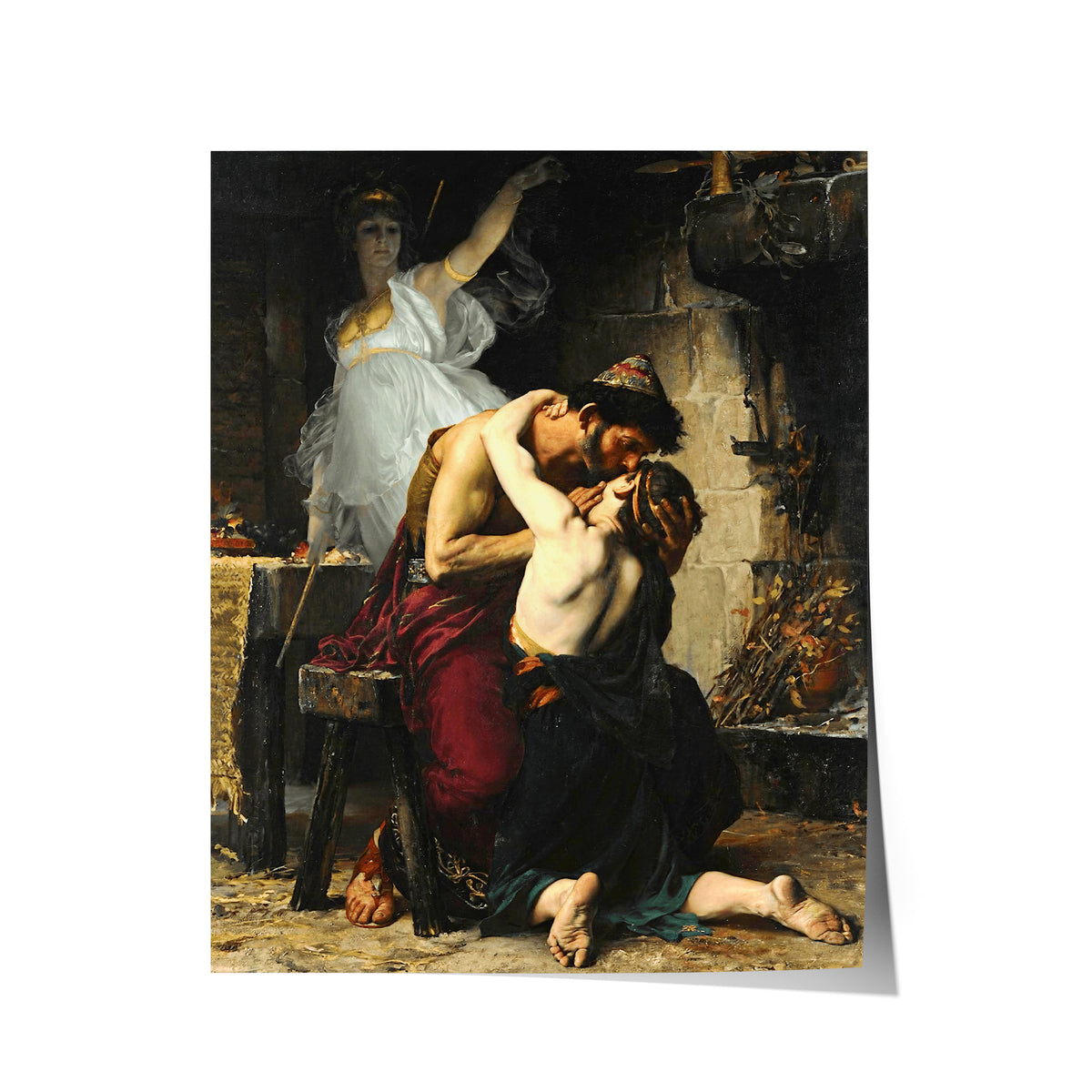 The Recognition of Ulysses and Telemachus | Henri-Lucien Doucet | 1880
