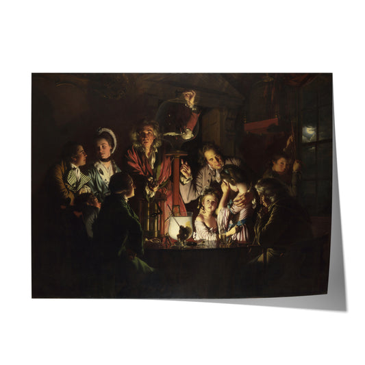 An Experiment on a Bird in the Air Pump | Joseph Wright of Derby | 1768