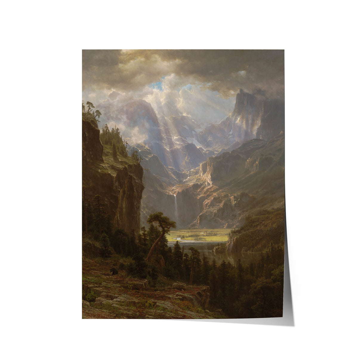 Rocky Mountains, "Lander's Peak" | Albert Bierstadt⁣⁣ | 1863