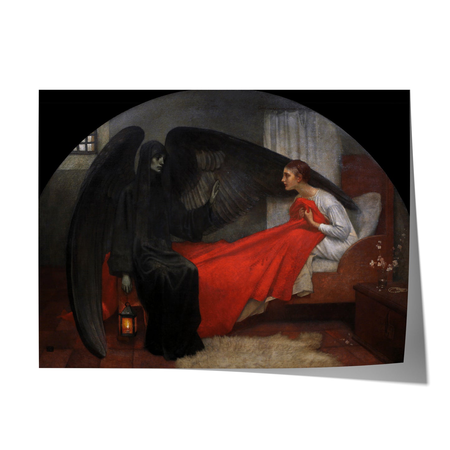 Death and the Maiden | Marianne Stokes | c. 1908