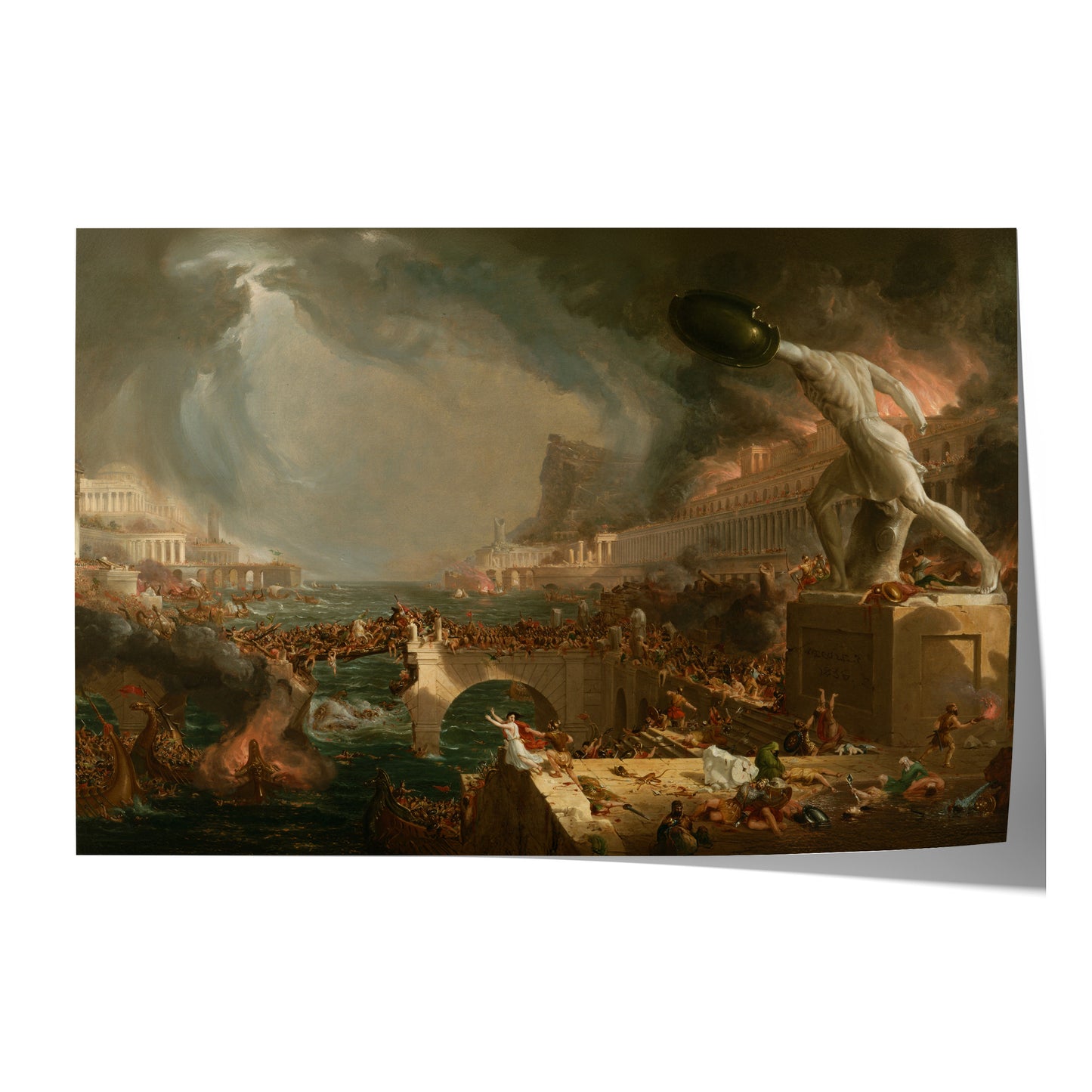 Destruction | Thomas Cole | 1836