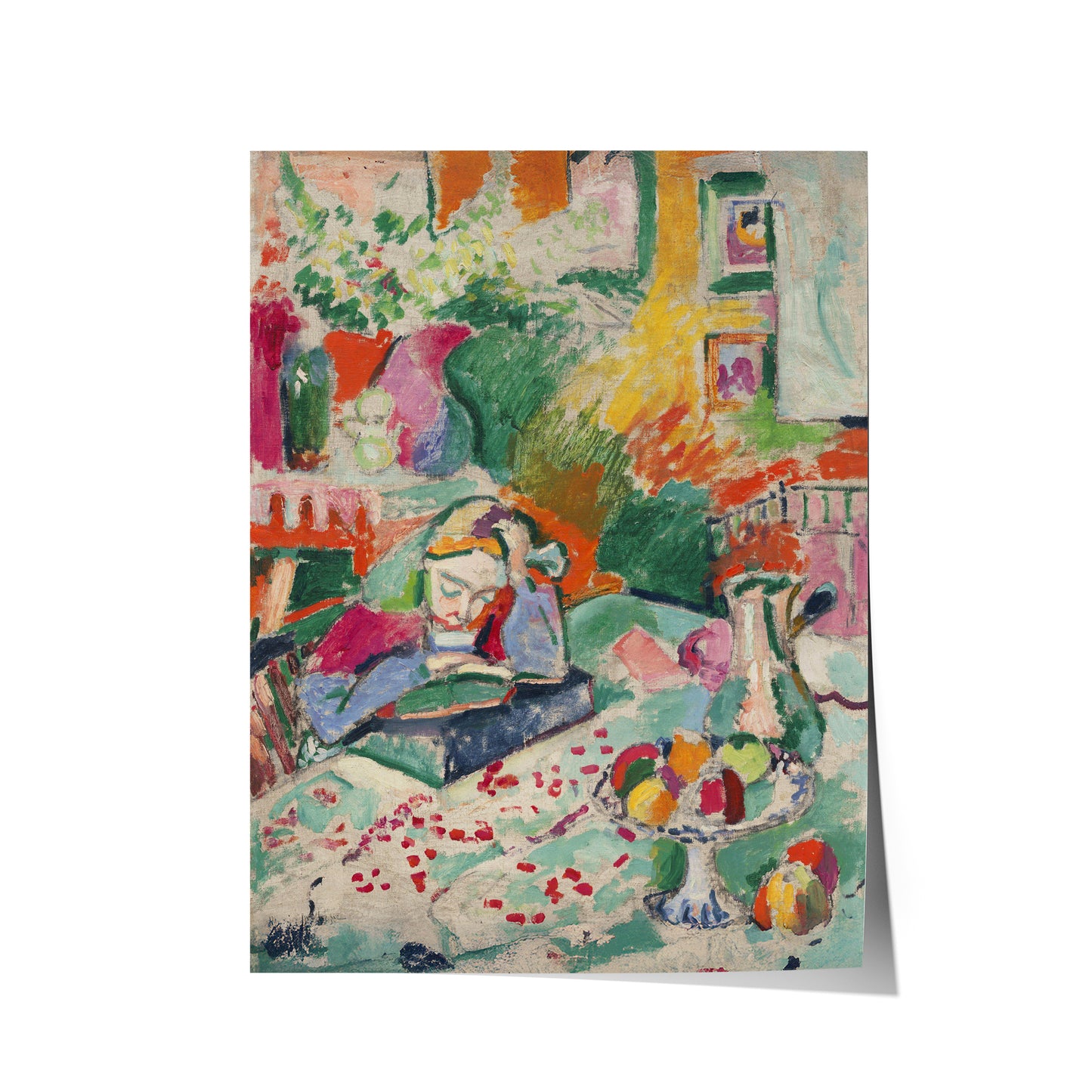 Interior With a Young Girl | Henri Matisse | 1905-1906