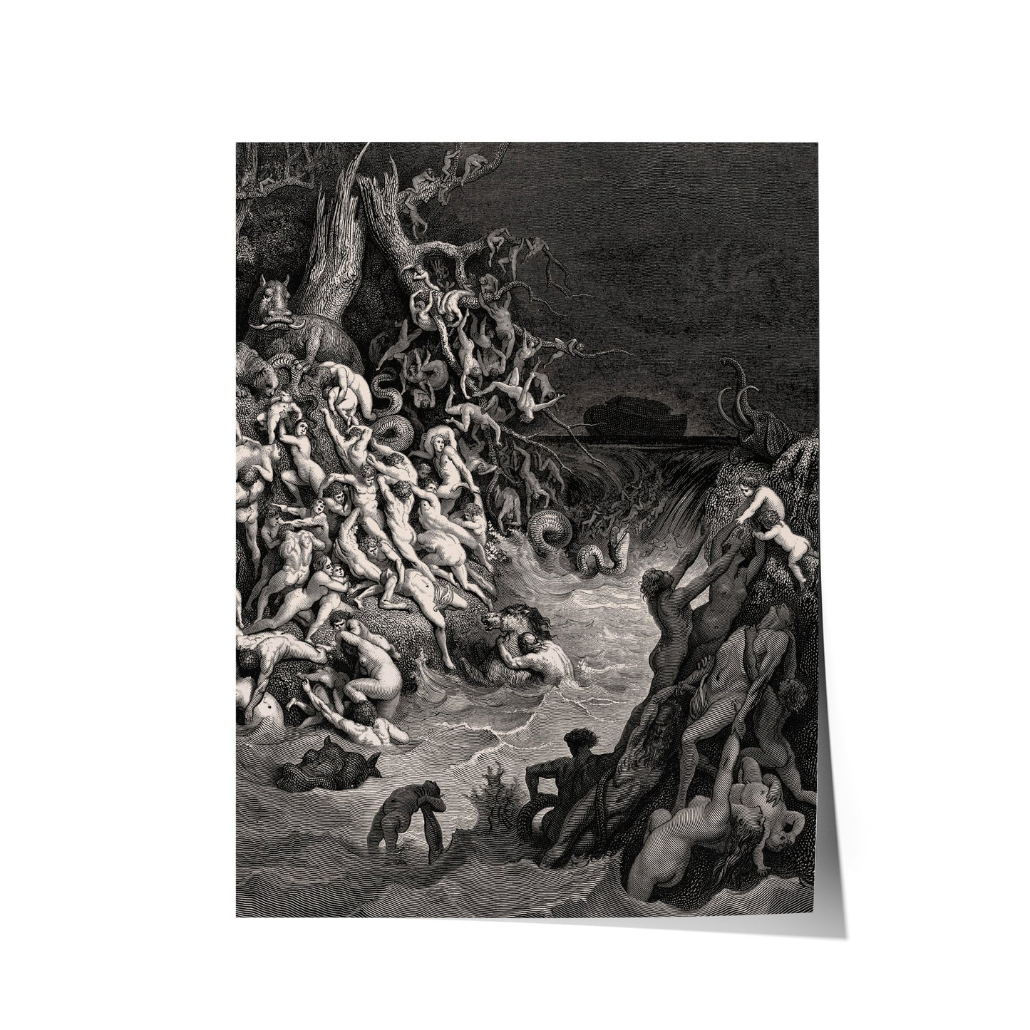 Flood Destroying the World | Gustave Doré | 1866