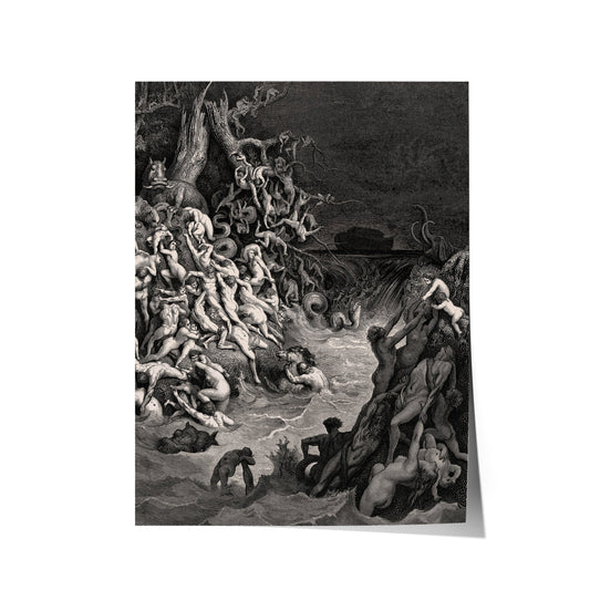 Flood Destroying the World | Gustave Doré | 1866