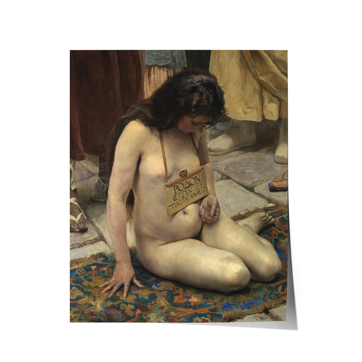Slave for Sale | José Jiménez Aranda | 1897