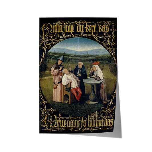 Cutting the Stone | Hieronymus Bosch | c. 1500-10