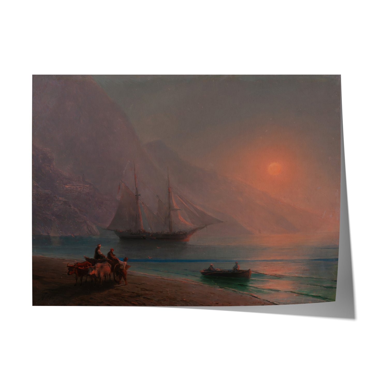 Fog on the Sea | Ivan Aivazovsky | 1895