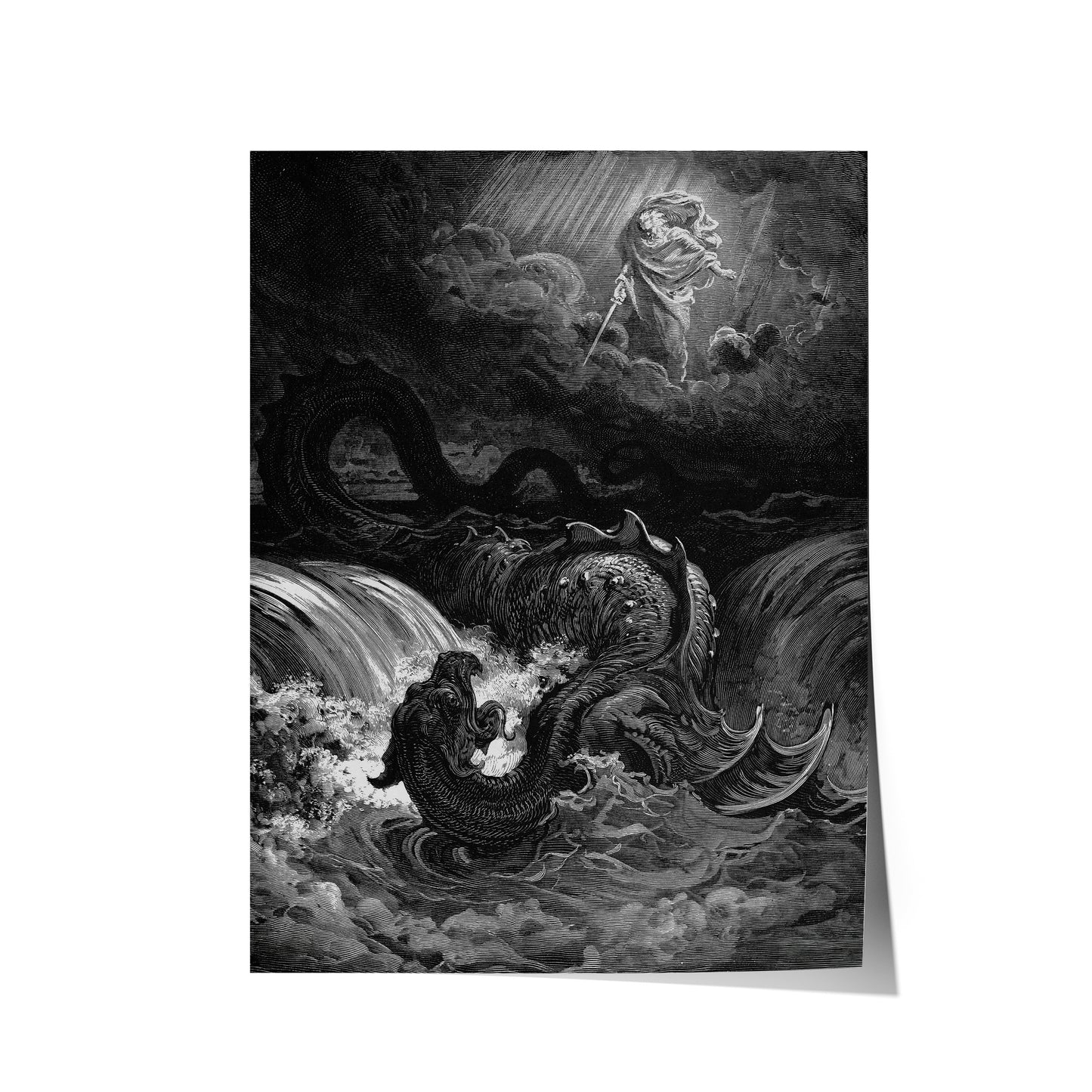 Destruction of Leviathan | Gustave Doré | 19th Century
