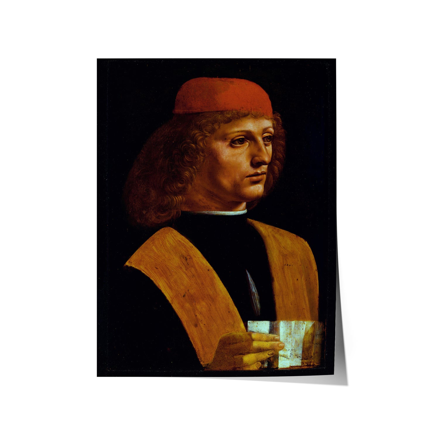 Portrait of a Musician | Leonardo da Vinci | c. 1483–1487