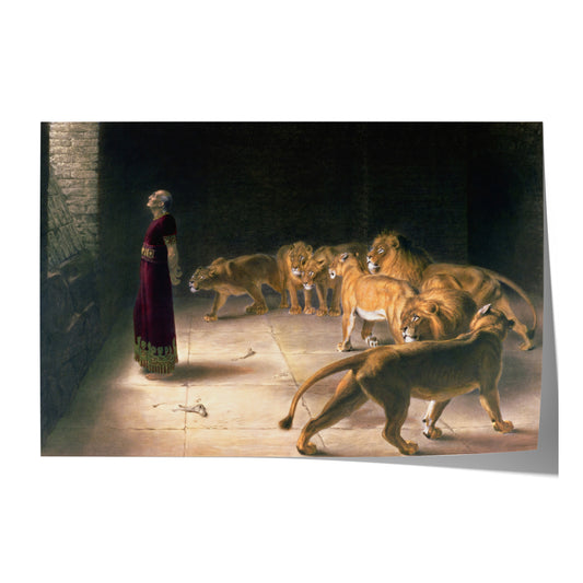 Daniel's Answer to the King | Briton Rivière | 1890