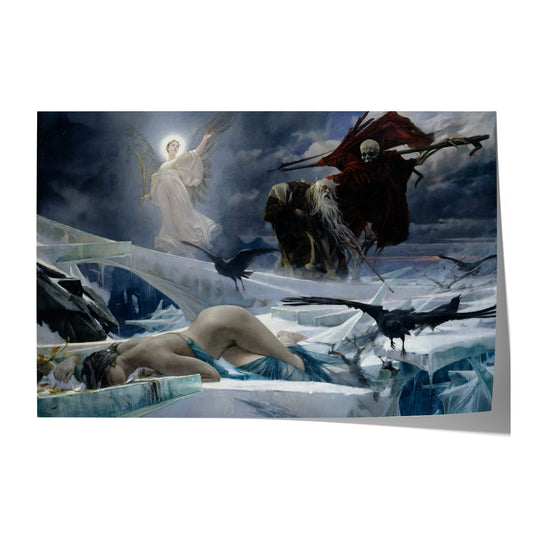 Ahasuerus at the End of the World | Adolf Hirémy-Hirschl | 1888