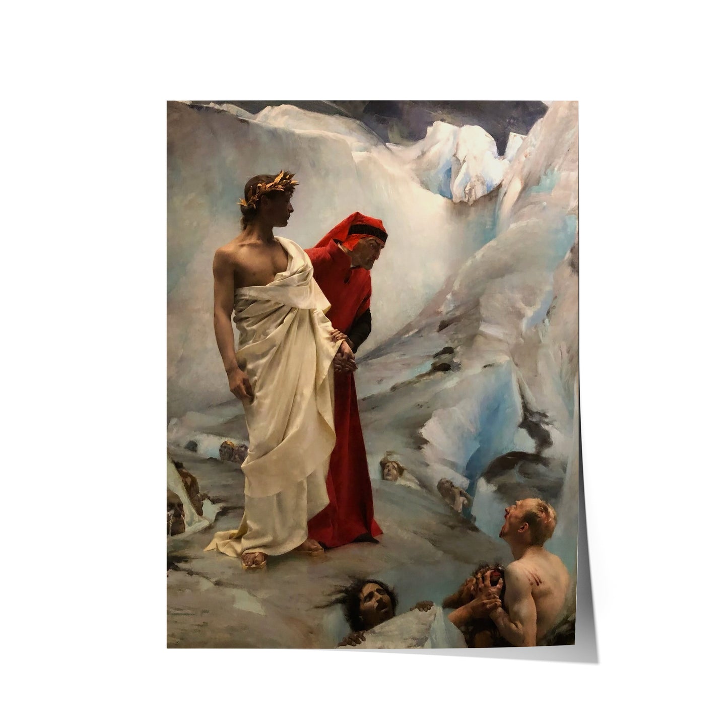 Dante and Virgil in Hell⁣⁣ | Gustave Courtois⁣⁣ | 1879
