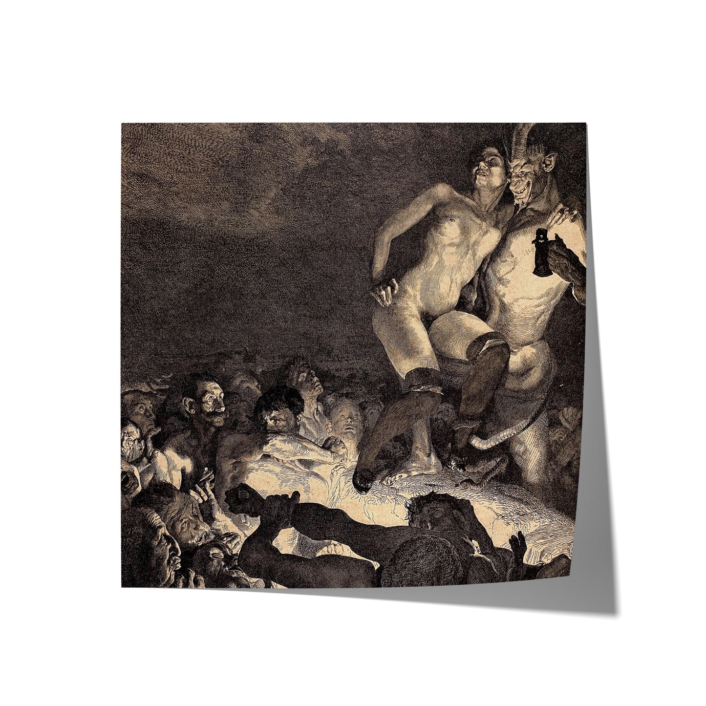 Devil Showing Woman to the People | Otto Greiner | c. 1897