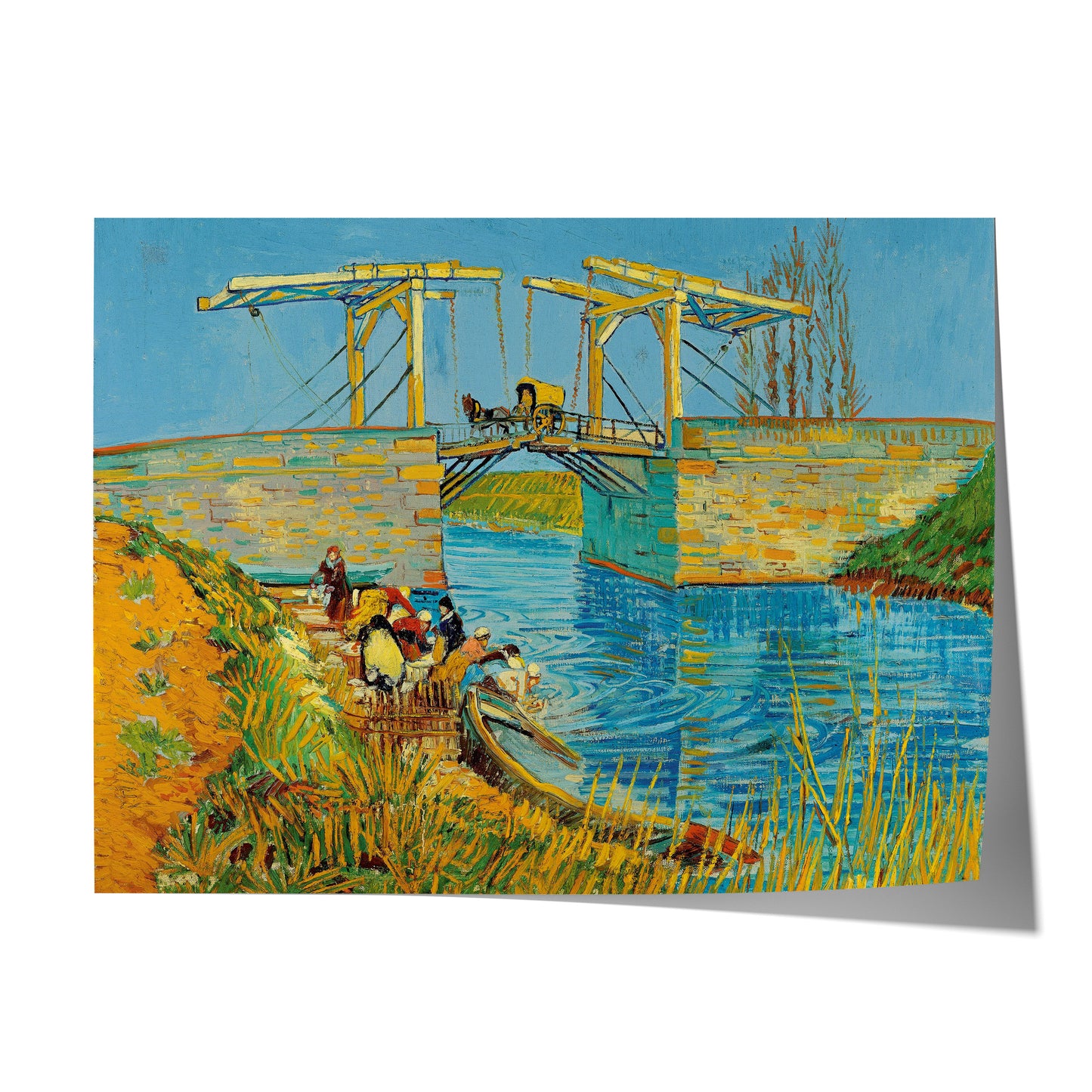 Bridge at Arles (Pont de Langlois) | Vincent van Gogh | 1888