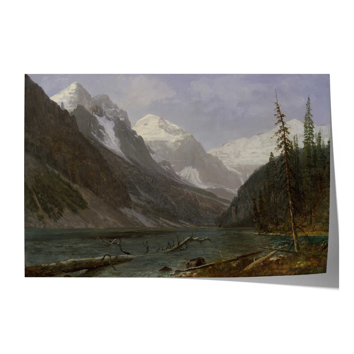 Canadian Rockies (Lake Louise) | Albert Bierstadt | c. 1899