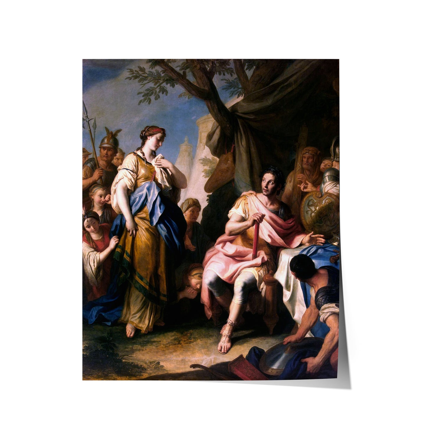 Alexander The Great and Roxana | Pietro Antonio Rotari | 1756