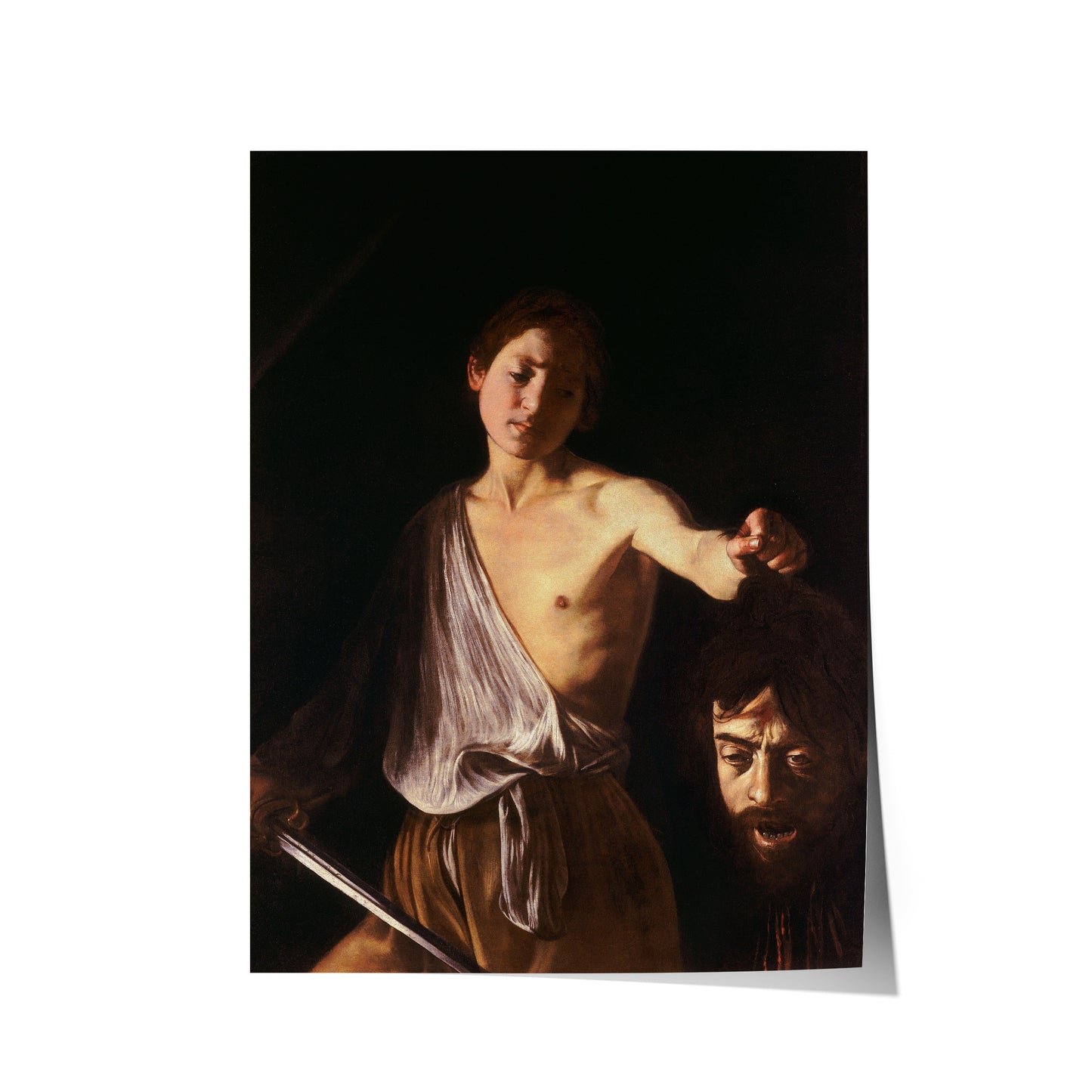 David with the Head of Goliath | Caravaggio | 1609-10