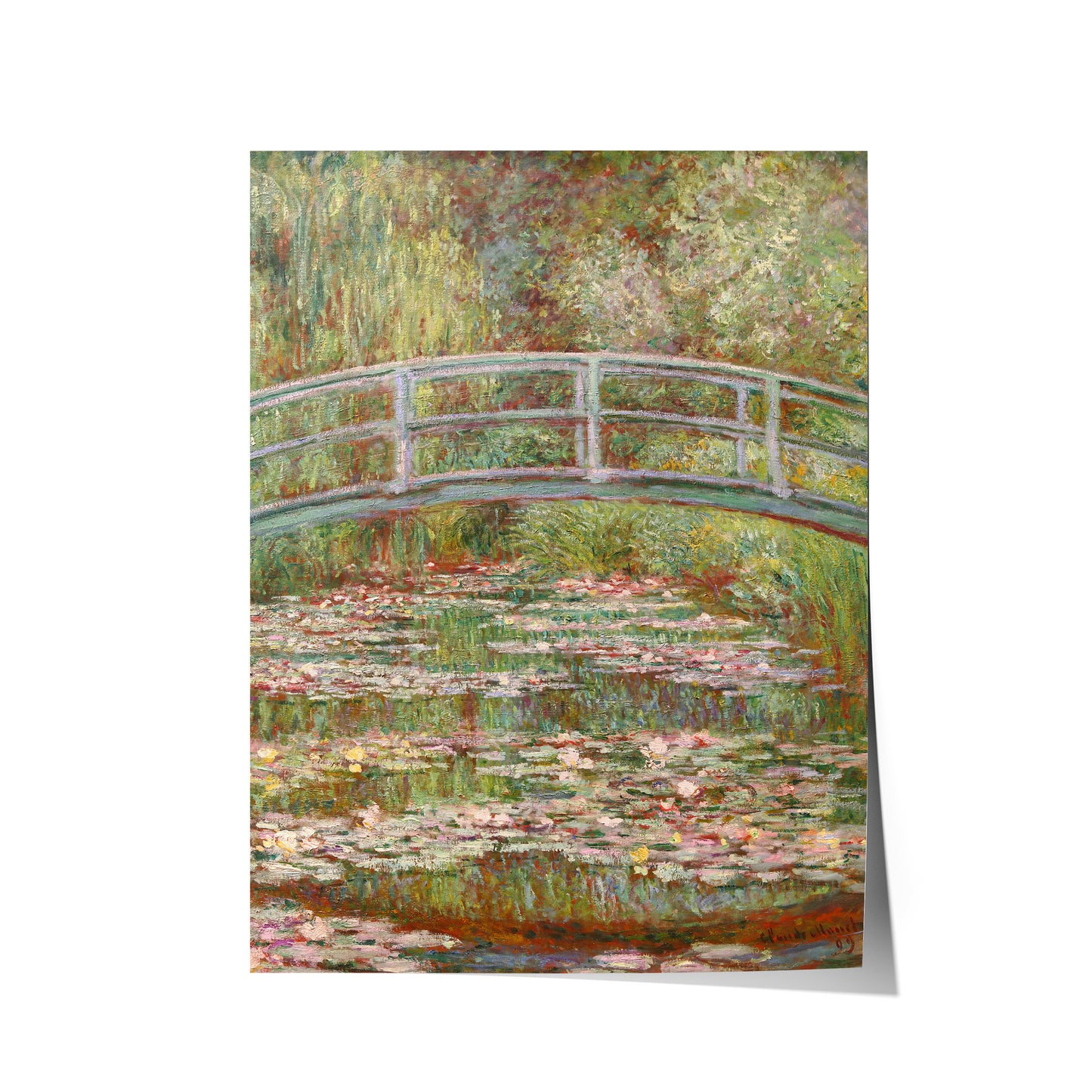 Bridge Over a Pond of Water Lillies | Claude Monet | 1899