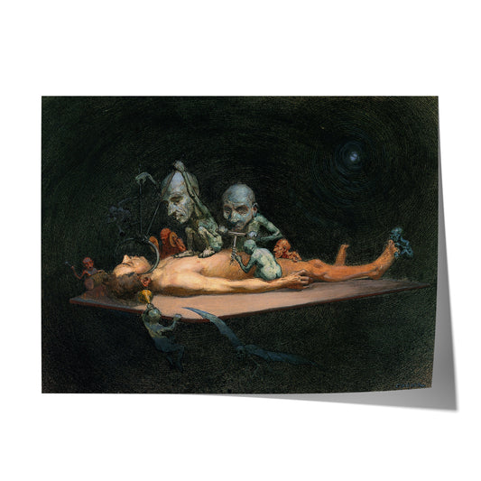An Unconscious Naked Man (Chloroform) | Richard Tennant Cooper | 20th Century