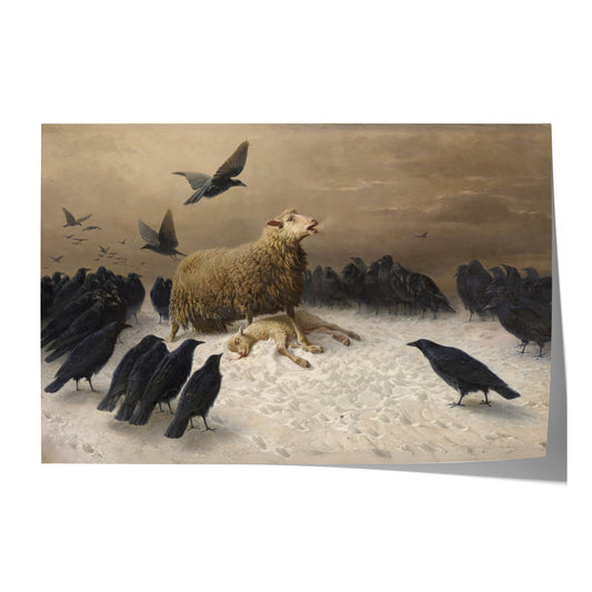 Anguish | August Friedrich Schenck | c. 1878