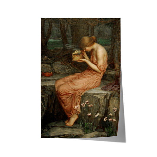Psyche Opening the Golden Box | John William Waterhouse | 1903