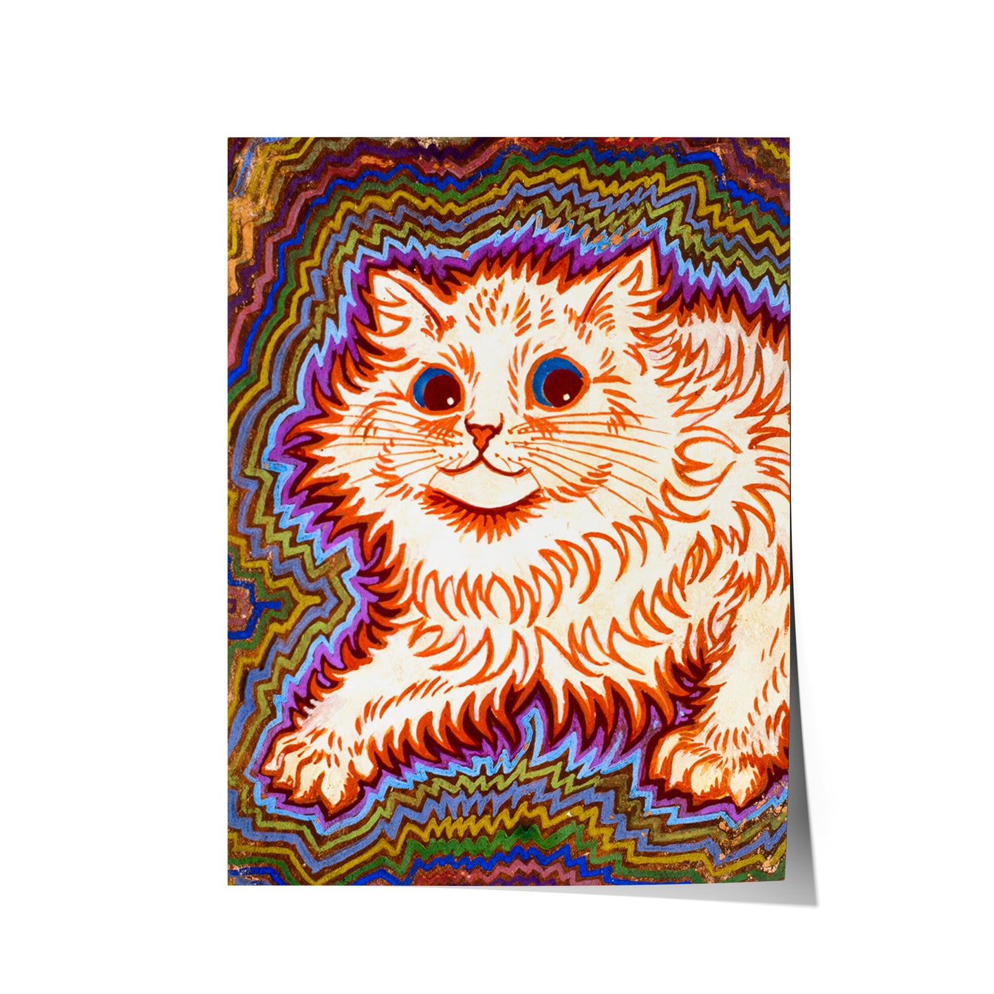 Kaleidoscope Cat III | Louis Wain | 20th Century
