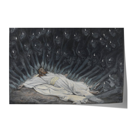 Jesus Ministered to by Angels | James Tissot | 1894