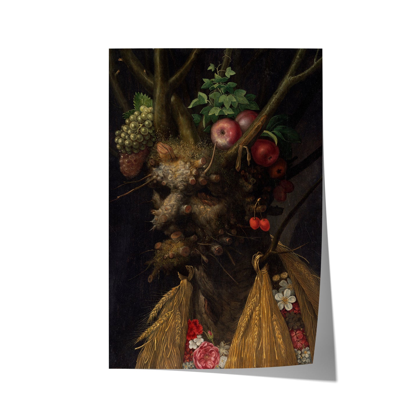 Four Seasons in One Head | Giuseppe Arcimboldo | 1590