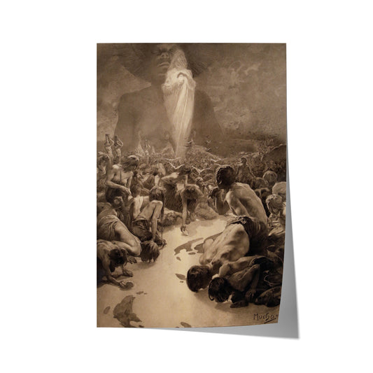 Le Pater: "Give Us This Day Our Daily Bread" | Alphonse Mucha | 1899