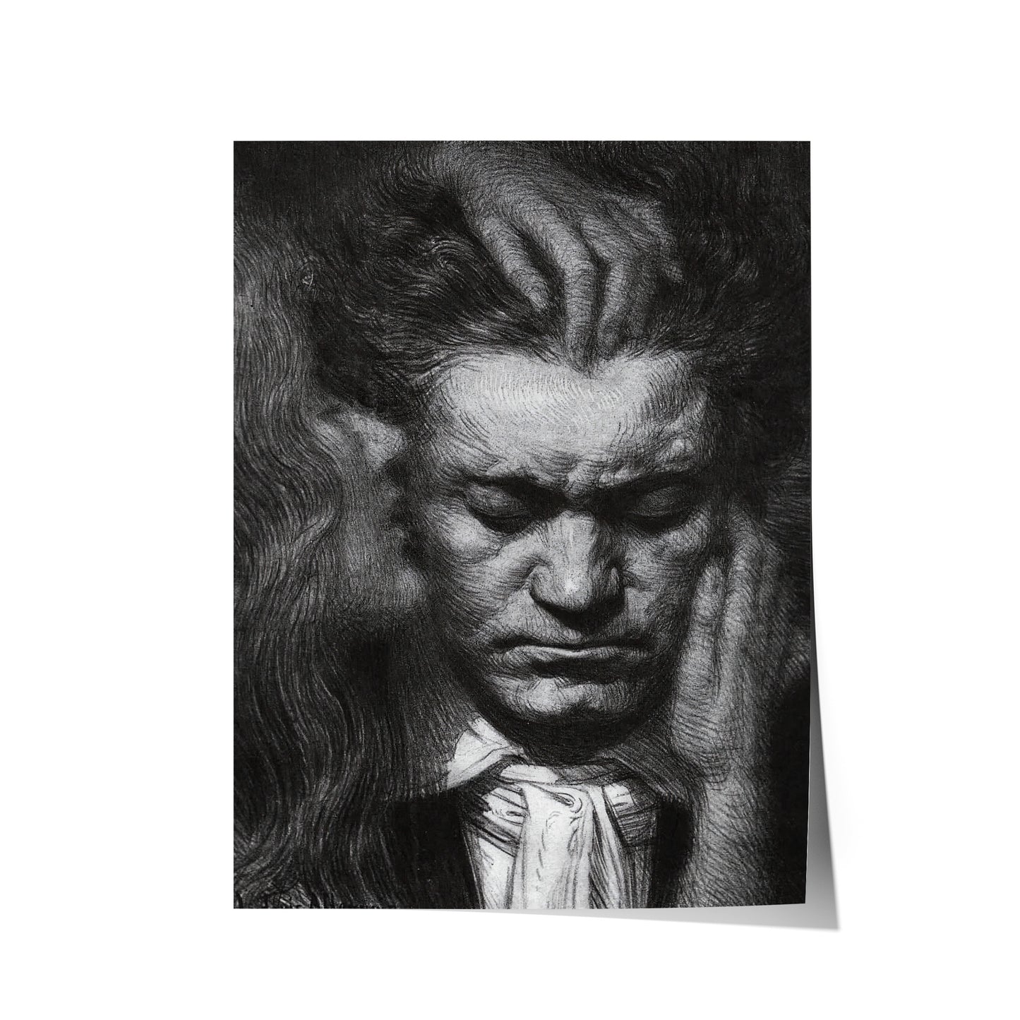 Beethoven Listening To A Muse | Ludovic Alleaume | 1928