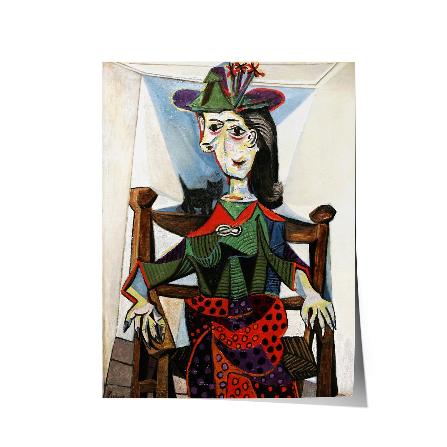 Dora Maar with a Cat | Pablo Picasso | 1941