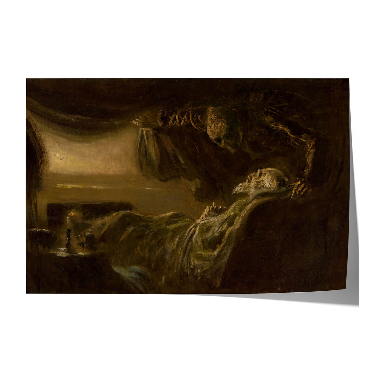 Old Man's Death | László Mednyánszky | 1890