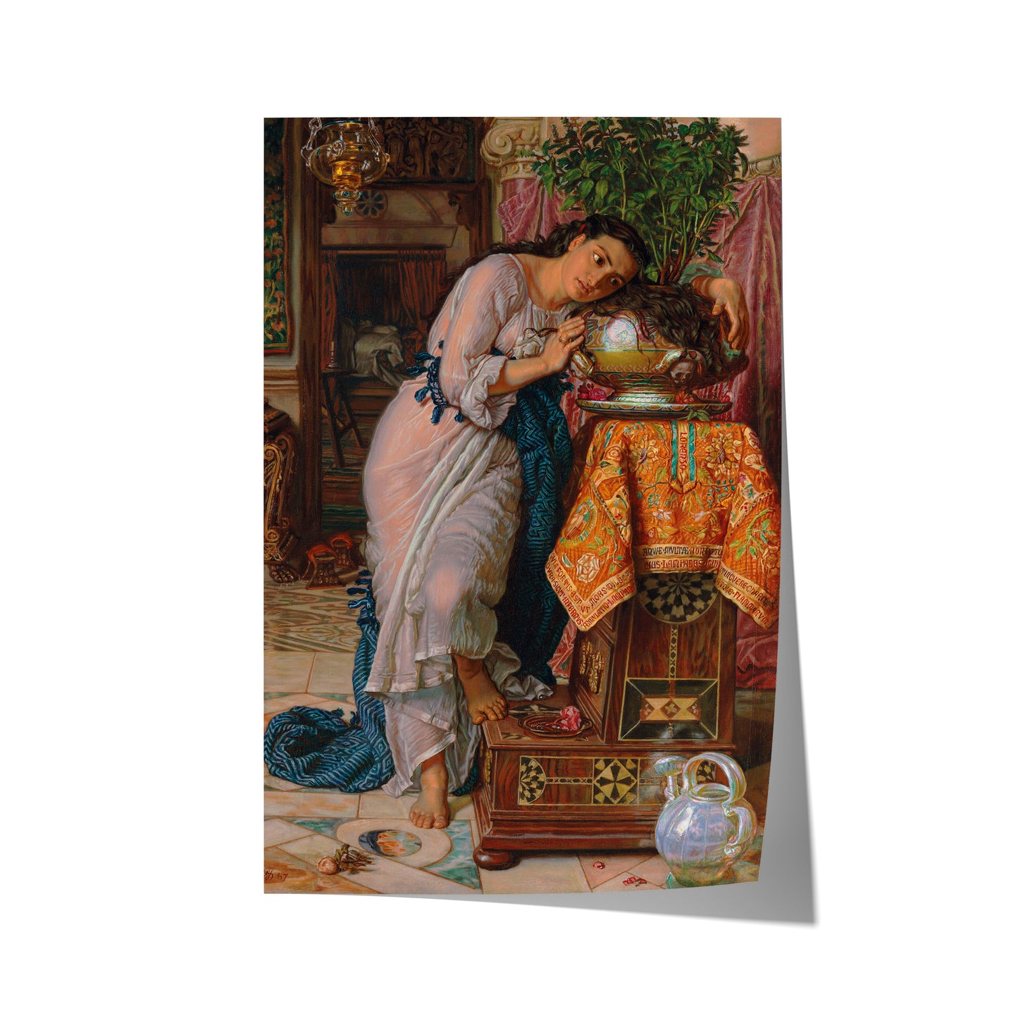 Isabella and the Pot of Basil | William Holman Hunt | 1868