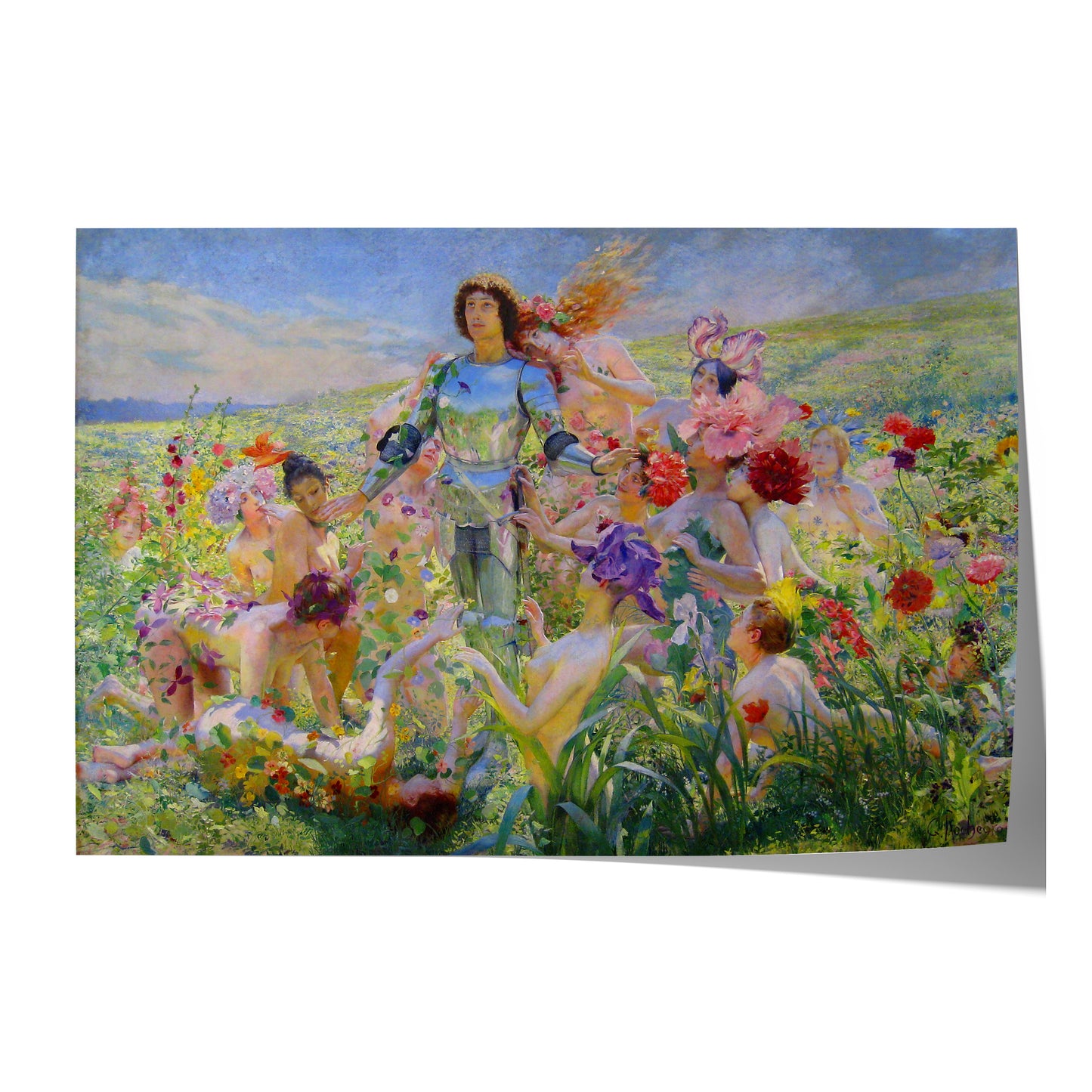 Knight of the Flowers | Georges Rochegrosse | 1894