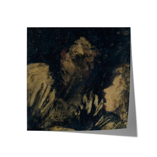 Boy Staring at an Apparition | Francisco Goya | 1824-25