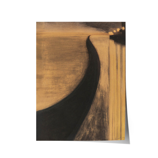 Ostend Dike and Lights | Léon Spilliaert | 1909